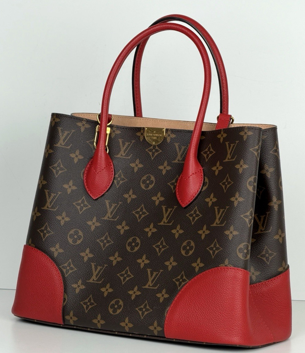 Louis Vuitton Flandrin One Size Bag Open Top Tote in Coated Canvas 2017 S